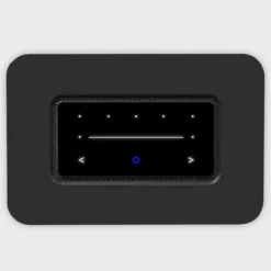 Bluesound Node pealtvaade, puutetundlikud juhtnupud