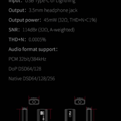 FiiO/Jade Audio KA1 USB-C DAC/kõrvaklapivõimendi - Pilt 5