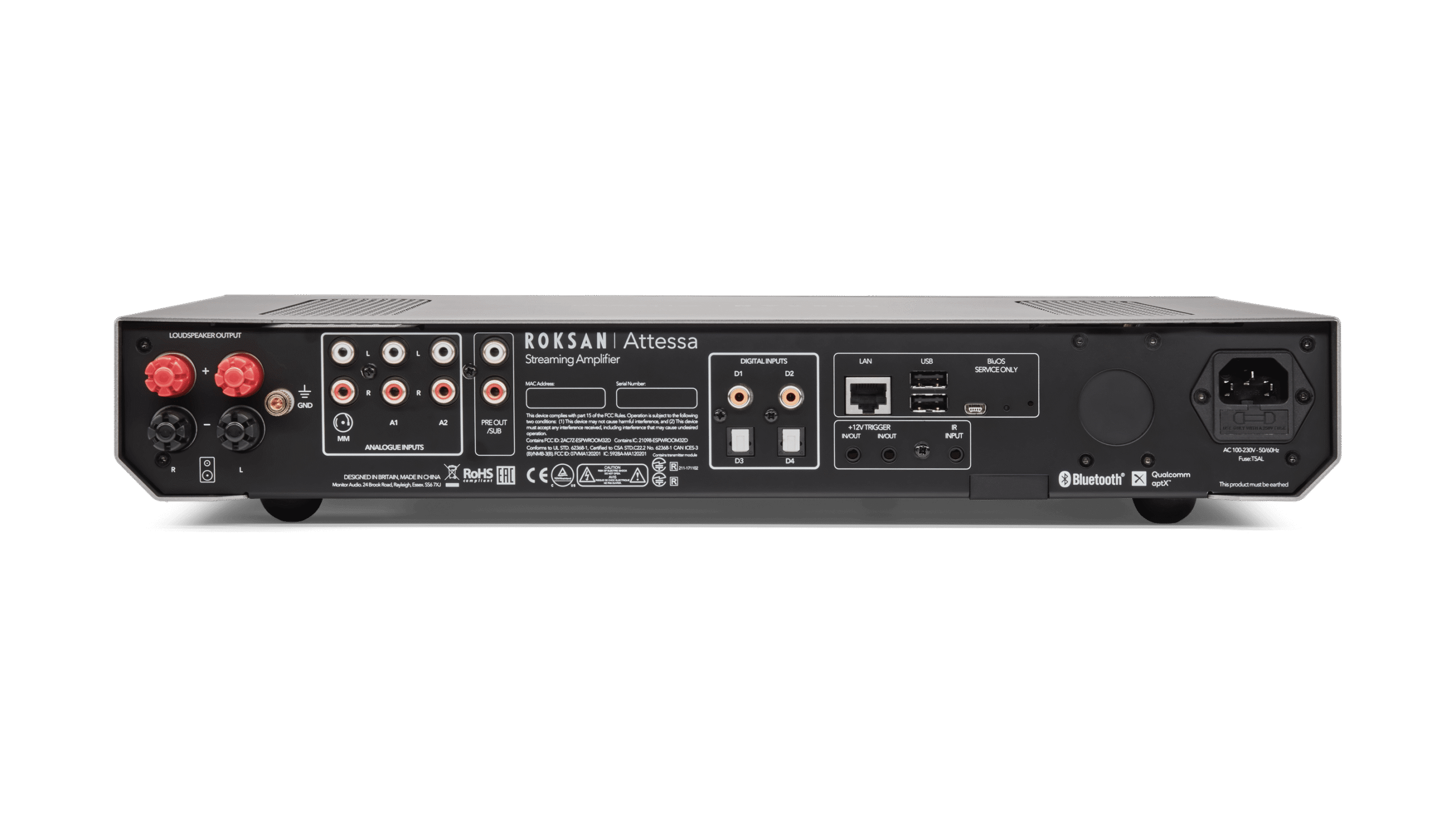 Roksan Attessa Streaming Amplifier striimiv võimendi - Pilt 4