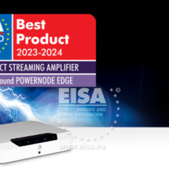 Bluesound Powernode Edge - EISA auhind parimale kompaktsele striimivale võimendile 2023-2024