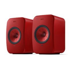 KEF LSX II aktiivkõlarid, punane