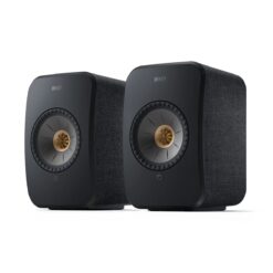 KEF LSX II aktiivkõlarid, must