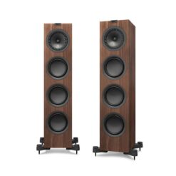 KEF Q750 põrandakõlarid, pähkel