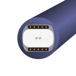 Wireworld Ultraviolet 8 75Ω koaksiaalkaabel - Pilt 2