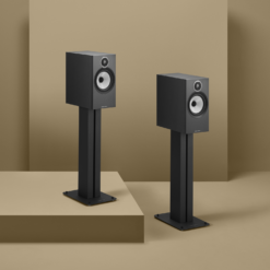 Bowers & Wilkins 606 S3 riiulikõlarid, mustad, jalgadel