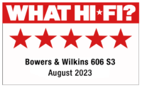 Bowers & Wilkins 606 S3 riiulikõlarid, What Hi-Fi test