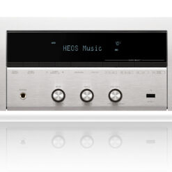 Denon DRA-900H stereoressiiveri esikülg, hõbedane