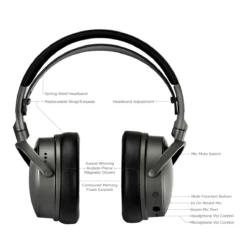 Audeze Maxwell Wireless kõrvaklappide ehitus ja detailid