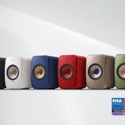 KEF LSX II kõlarite erinevad viimistlused