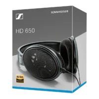 Sennheiser HD650 ja müügipakend