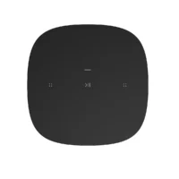 Sonos One SL nutikas Wi-Fi kõlar, must, pealtvaade, puutetundlikud nupud