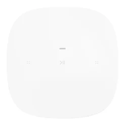 Sonos One SL nutikõlar, valge, pealtvaade, puutetundlikud nupud