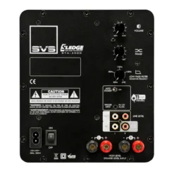 SVS SB-1000 subwoofer, tagapeneel ja ühendused