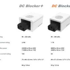 DC Blocker ja DC Blocker+ võrdlus