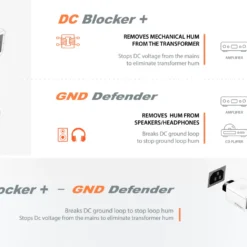 iFi Audio DC-Blocker+ alalisvoolu eemaldaja