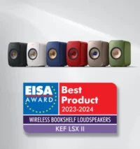 KEF LSX II EISA parim juhtmevaba aktiivkõlar
