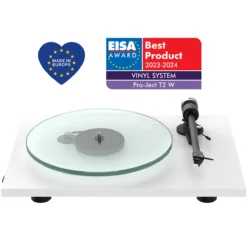 Pro-Ject T2 W juhtmevaba vinüülplaadimängija, EISA auhinnaga