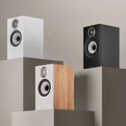 Bowers&Wilkins 607 S3 riiulikõlarid, erinevad viimistlused: valge, tamm, must