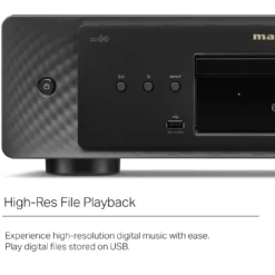 Marantz CD 60 High-Res failide tugi