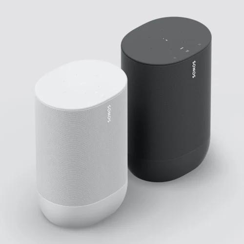 Sonos Move akuga Wi-Fi / Bluetooth kõlar, must ja valge