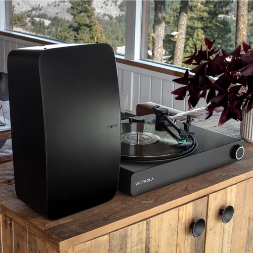 Victrola Stream Onyx Sonos toega vinüülplaadimängija