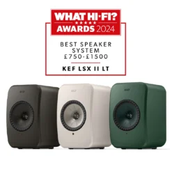 Kef LSX II LT - What Hi-FI parim kõlarikomplekt 2024