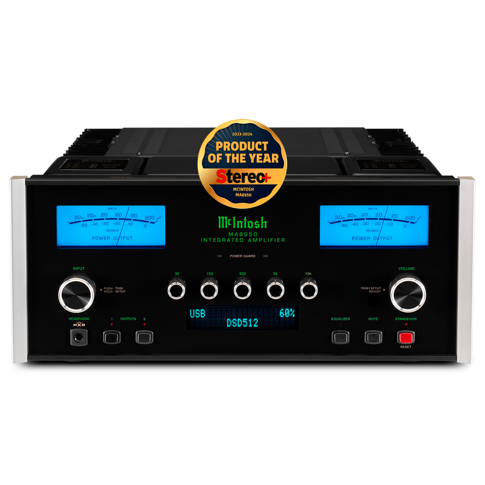 McIntosh MA8950 auhinnatud tippklassi integreeritud helivõimendi
