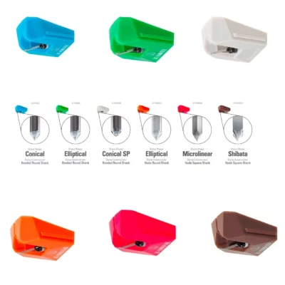 Audio-Technica AT-VM95 seeria erinevad nõelad