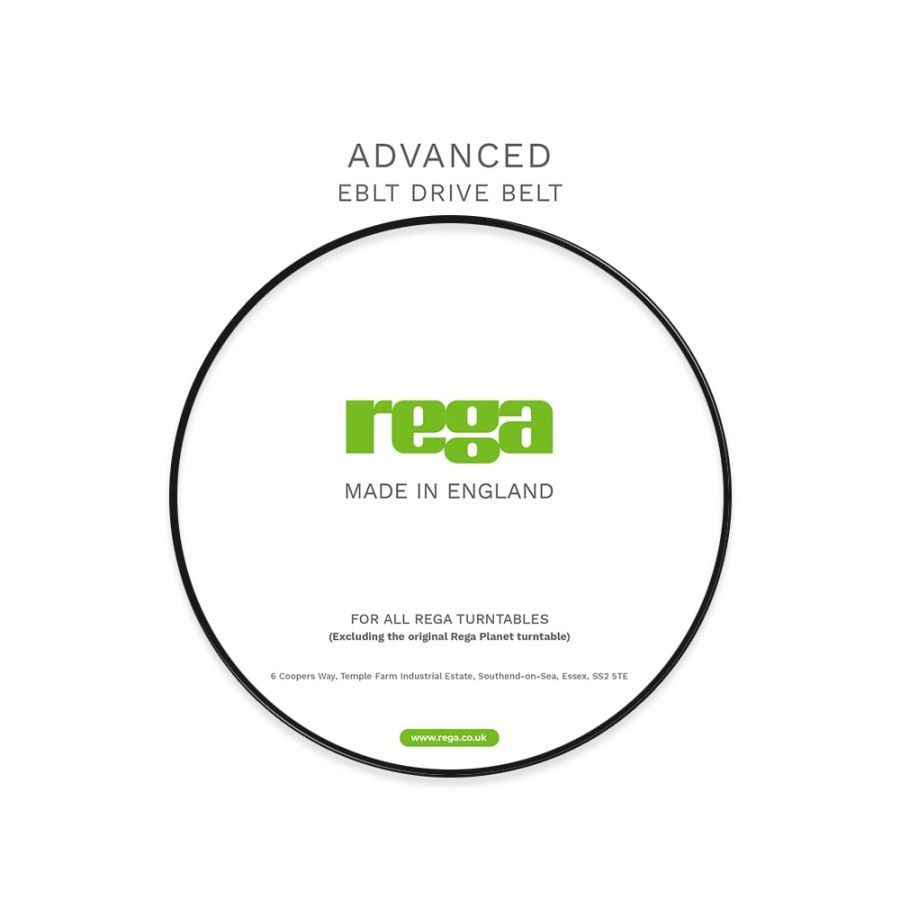 Rega advanced EBLT drive belt veorihm