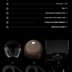 FiiO FT1 PRO avatud tüüpi tasapinnaliste elementidega kõrvaklapid