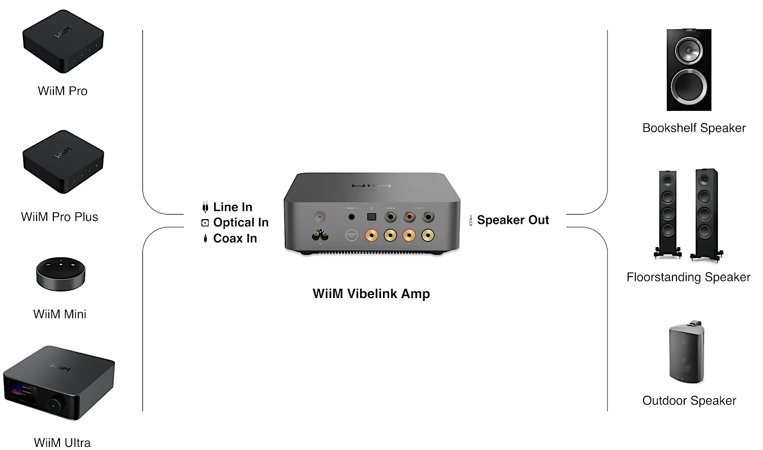 Wiim Vibelink AMP stereovõimendi