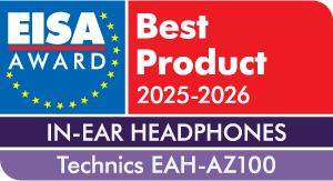 EISA Award Logo Technics EAH-AZ100