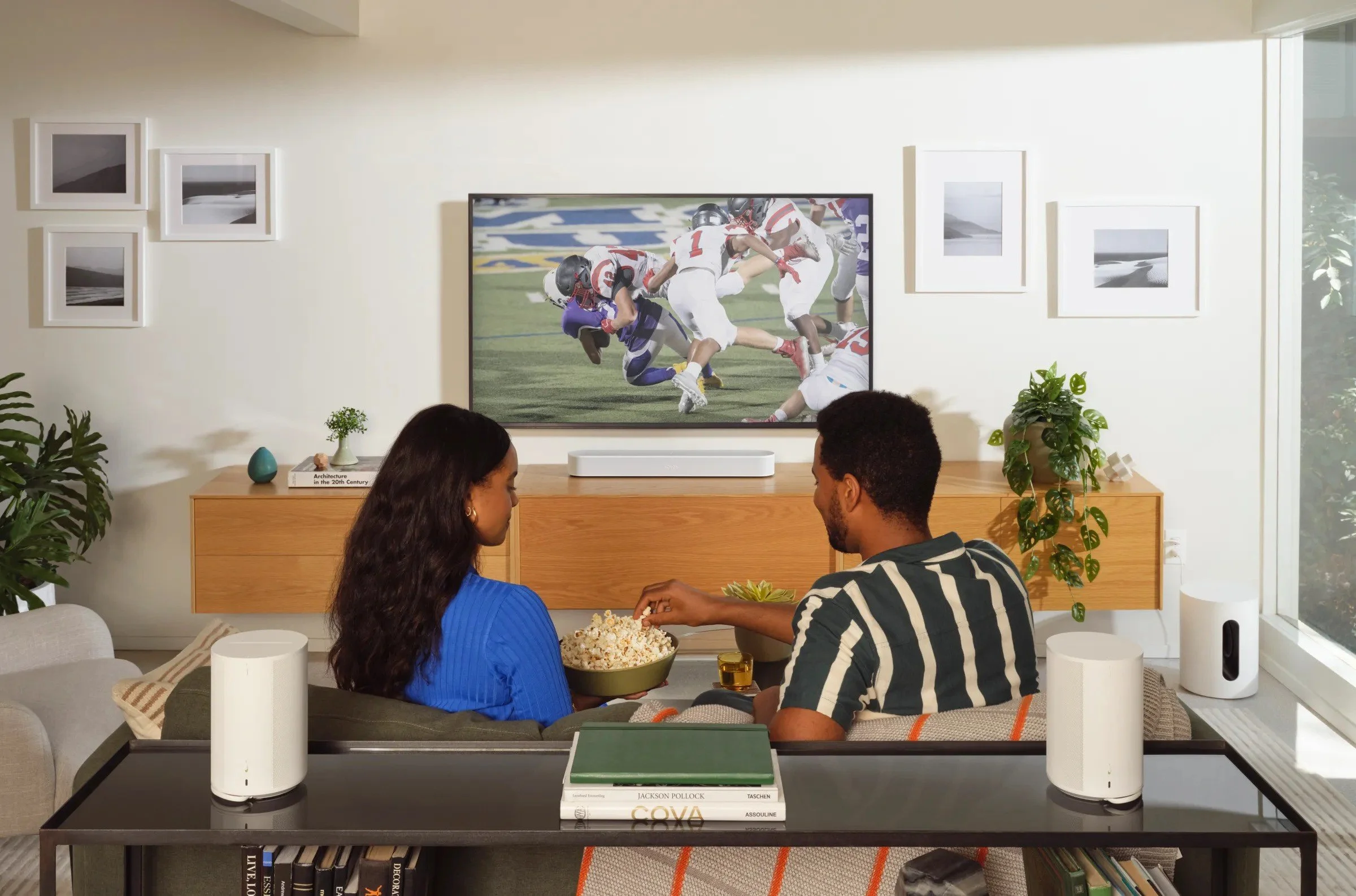Sonos Immersive Set-With Beam valge kodukinokomplekt