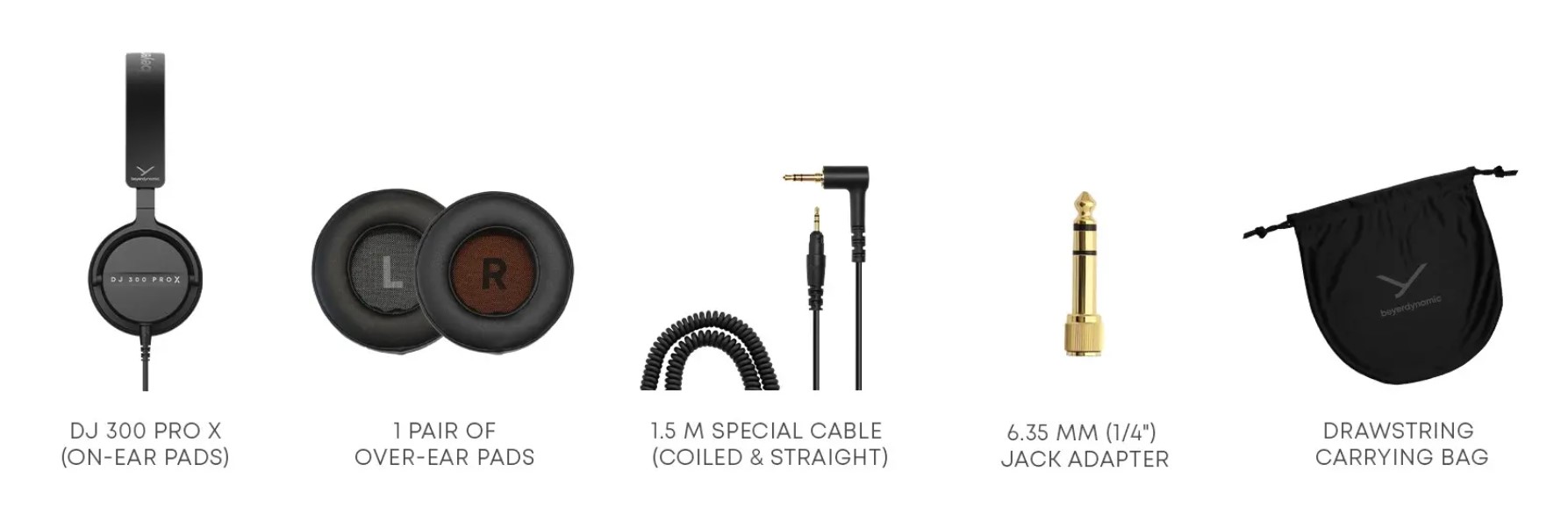 Beyerdynamic DJ 300 PRO X DJ-kasutusse mõeldud kõrvaklapid