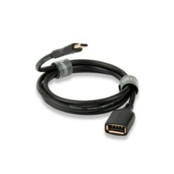 QED Connect USB A (pesa) to C (pistik) USB adapterkaabel