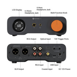Fosi Audio ZH3 DAC, eel- ja kõrvaklapivõimendi