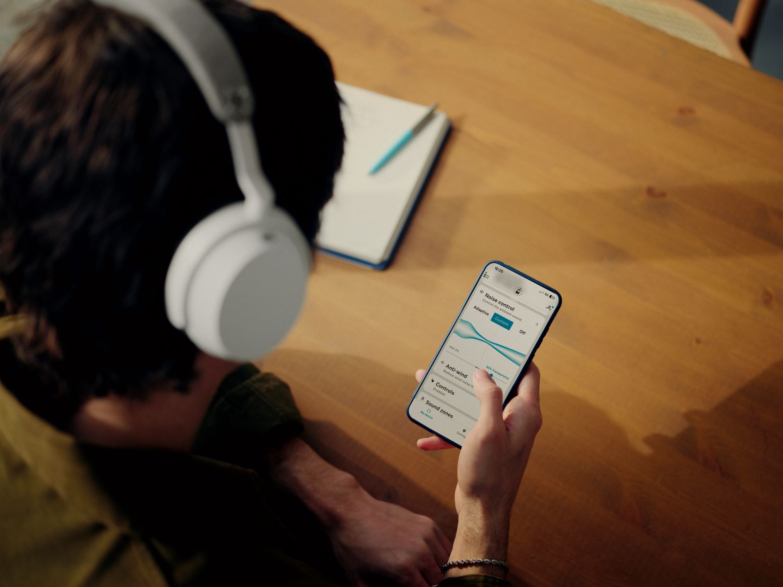 Sennheiser MOMENTUM 5 juhtmevabad mürasummutavad kõrvaklapid