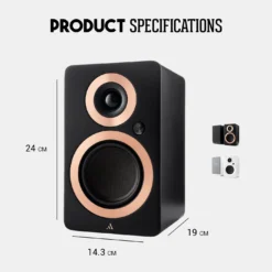 Argon Audio Forte A4 MK2 HDMI-ga aktiivsed riiulikõlarid