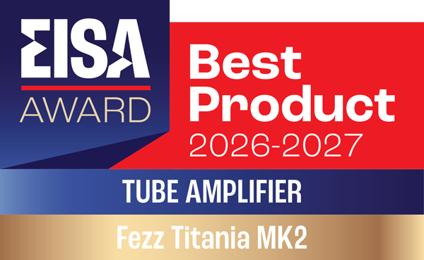 EISA Awards 2026-2027 Fezz Titania MK2 lampvõimendi
